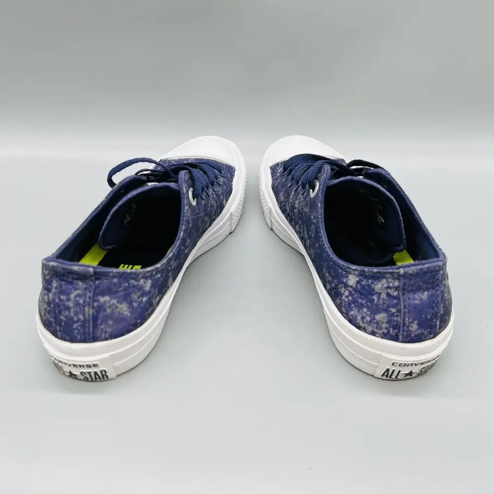 Converse Shoes Women 7 Blue Purple All Star Low Top Sneaker Casual Comfort